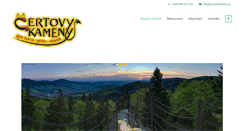 Desktop Screenshot of certovykameny.cz