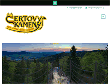 Tablet Screenshot of certovykameny.cz